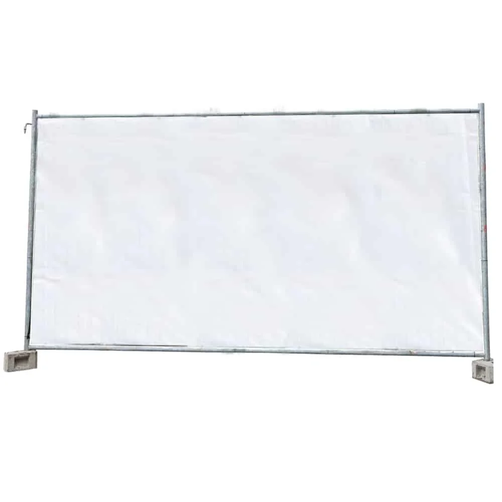 "Clúdach fál tógála, bánna PE 160g/m², 1.76m x 3.41m, bán image"