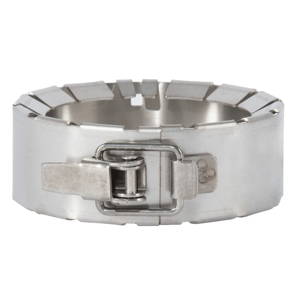 "Auszugsicherung DN 75 le haghaidh Píopaí HT, Daingniú Píopa Siltíreach image"