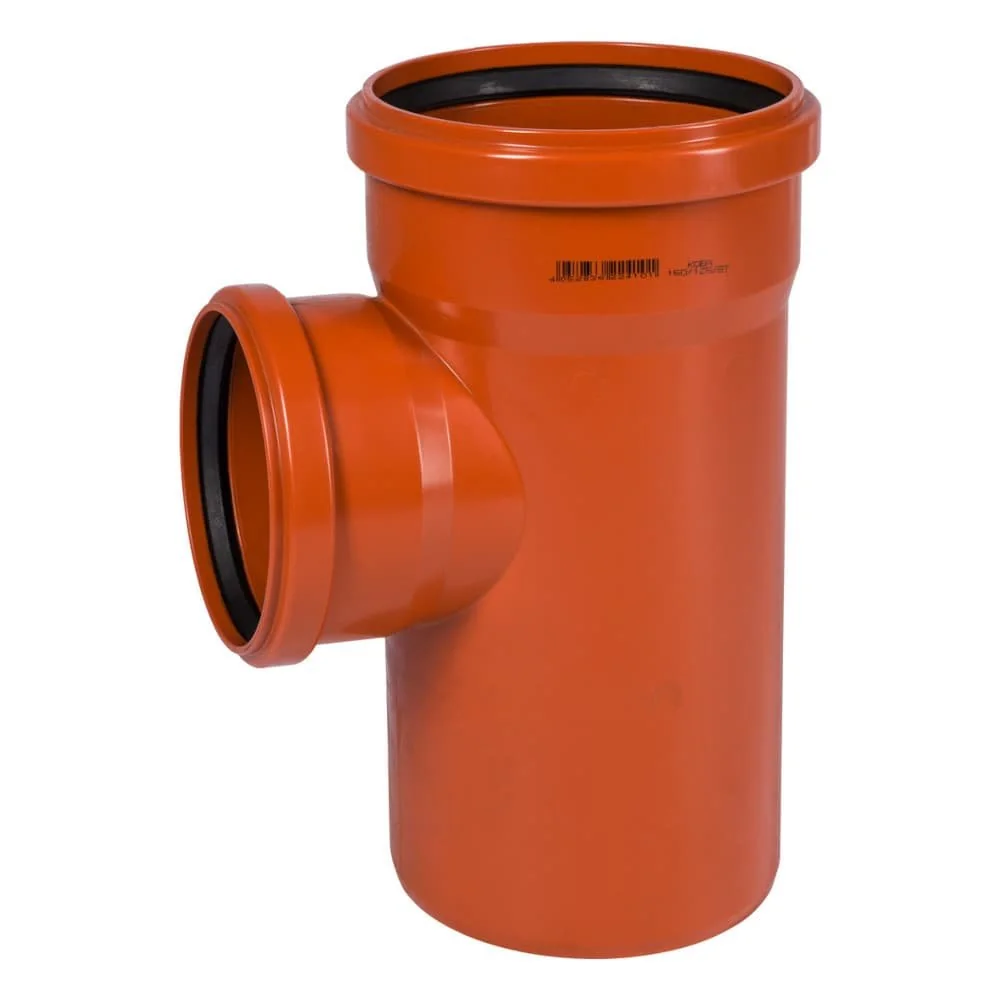 "KG Abzweig DN 160/125 87 Degree - Drain Pipe Fitting image"