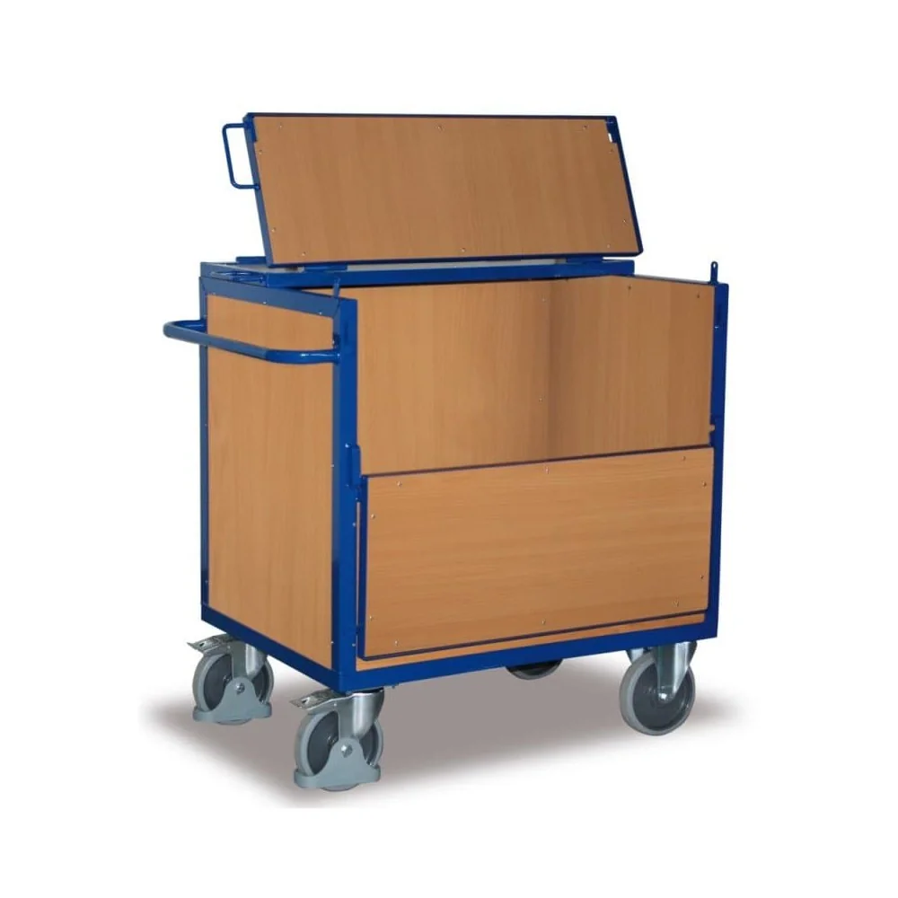 "Carr iompair le Clúdach, Carr Cliathánach, Tralaí Iompair Trom-Dleachta, 500kg image"