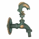 Comhla Gairdín Éisc Nostalgach, Prás Patinated ½ Orlach