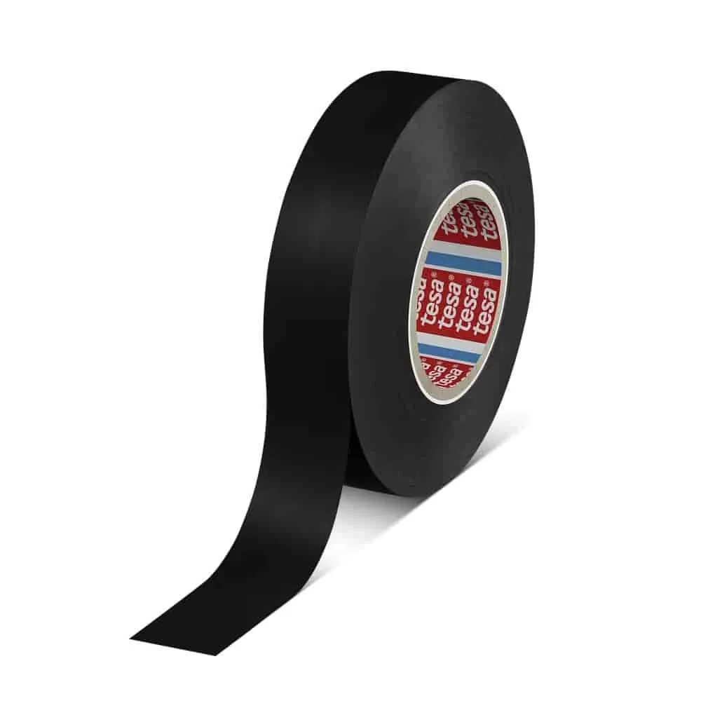 "tesa tesaflex Isolierband 4163 PVC 19 mm x 33 m (dubh) image"