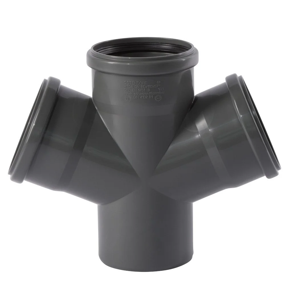 "Píopa HT 110, Dúbail brainseach 67 céim, Píopa Fuíolluisce, Boni-Shop image"