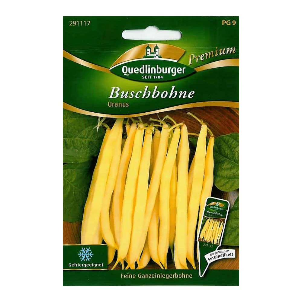 "Pónairí Glasa 'Uranus' a Cheannach | Síolta Pónairí Gairdín image"