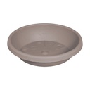 CYLINDRO Pot Plant Saucer Taupe Ø 21cm