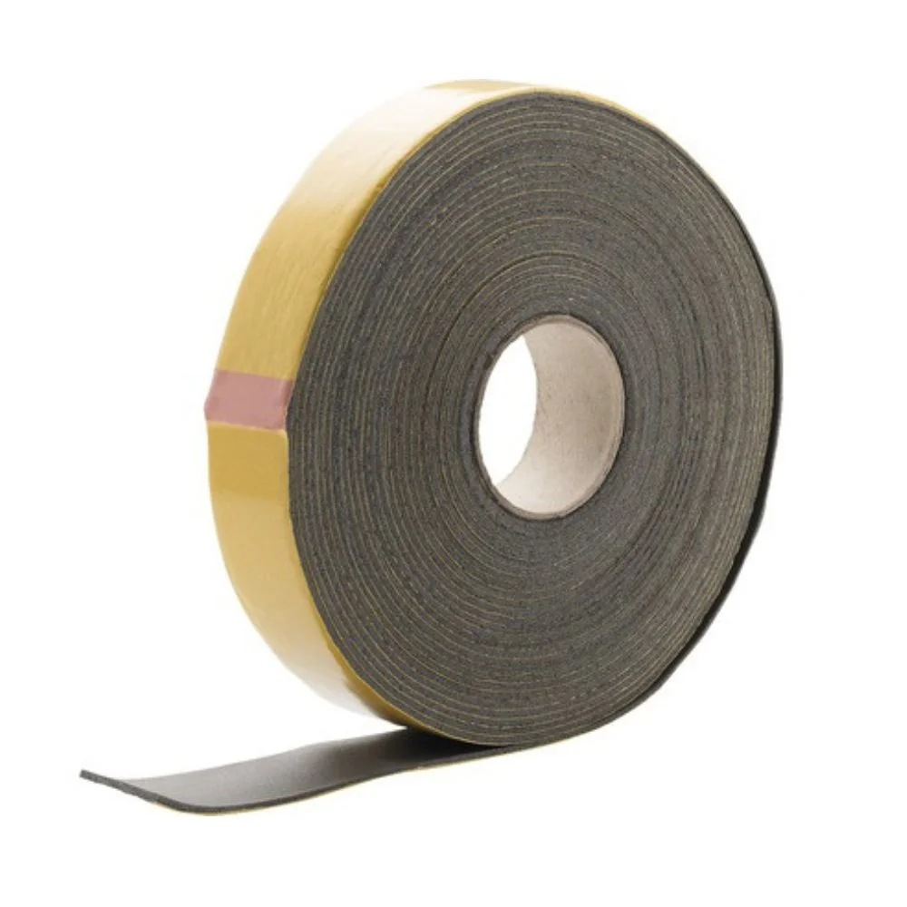 "Téip rubair dubh 3 mm x 50 mm x 15 m le haghaidh INSUL-TUBE image"