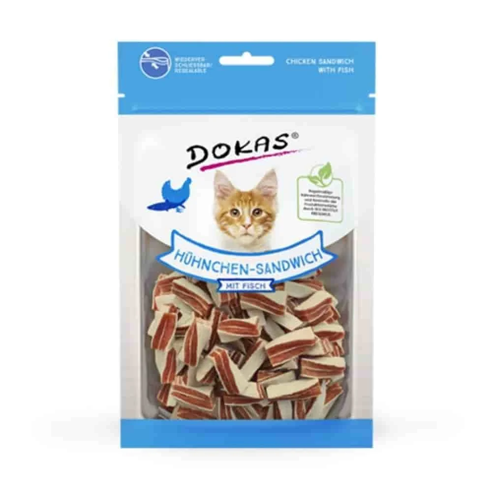 "Sneaiceanna Cait Sicín & Éisc, 70g image"