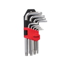 Sraith Scriúire Torx Uillinne BONI, Cr-V Cruach, T10-T50