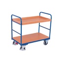 Carráiste Sraithe le 2 Tráidirí, 250kg, Feidhm EasySTOP