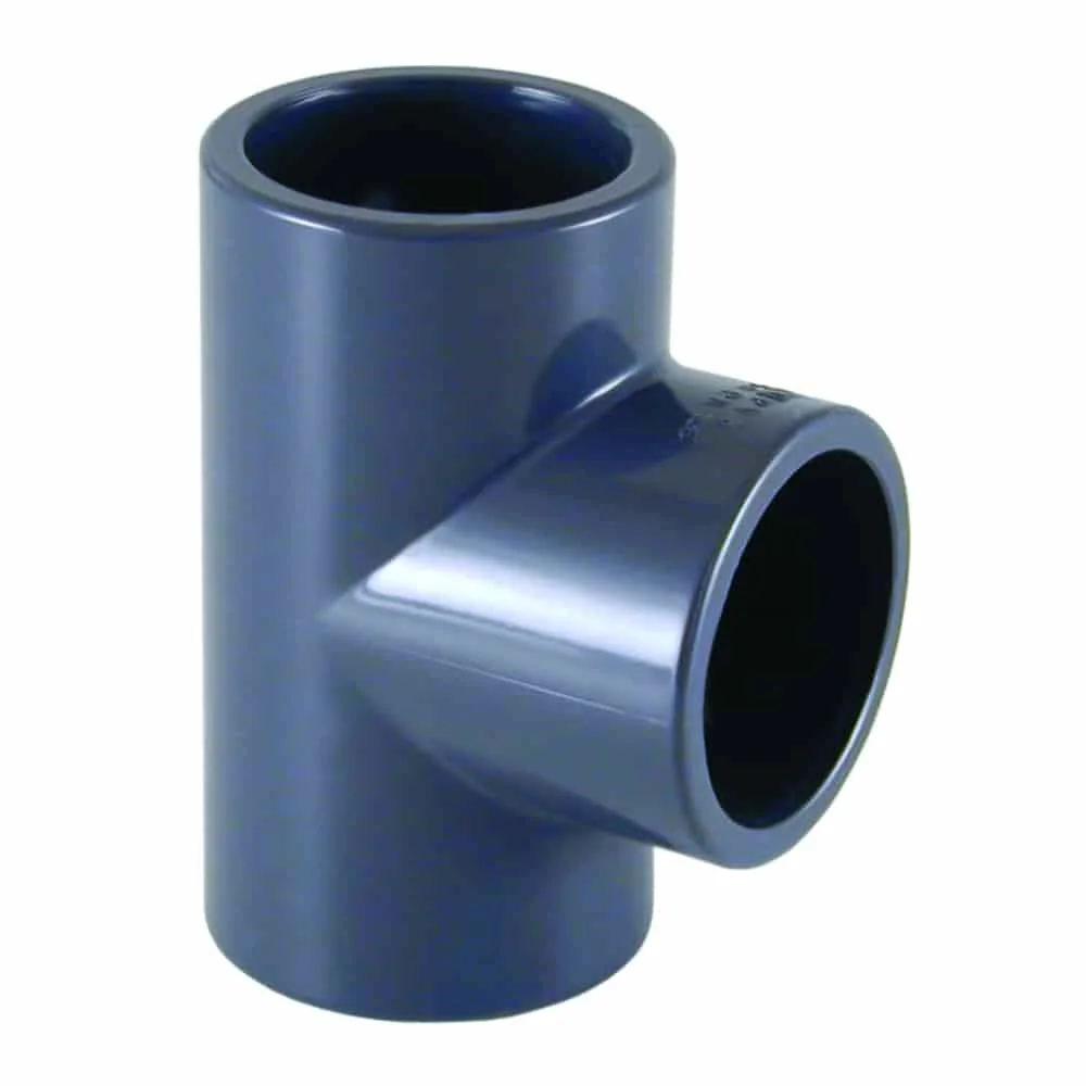 "T- phíosa PVC-U 20mm, T-Airm PVC-U, T-cónascaire PVC-U image"