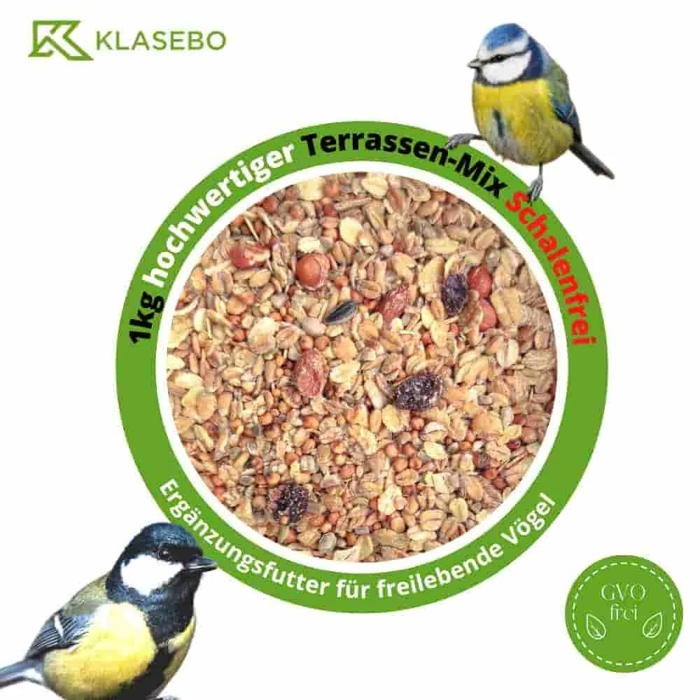"Bia Éan Fiáin Terrassen-Mix 1kg - Fothaire Éan Uile-Séasúir image"