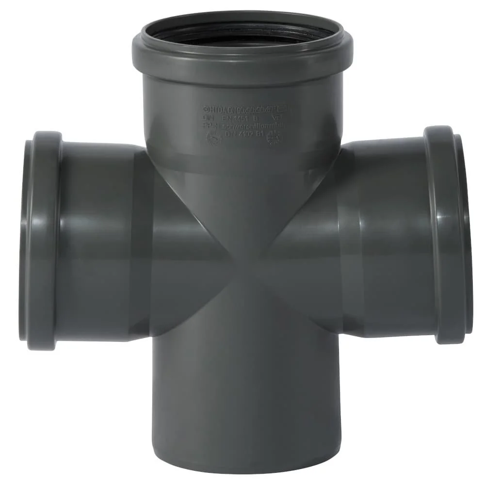 "HTsafeDA Doppelabzweig DN/OD 90/90/90 87 Céim image"