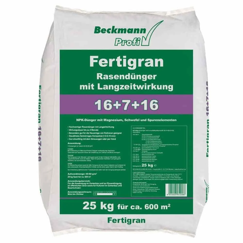 "Leasachán Faiche Fad-téarmach 25kg, Leasachán NPK Mianrach image"