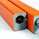 Píopa copair inslithe, Píopa copair, 2m Ø 22 mm, insliú 9 mm, píopaí uisce