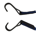 Banda Leaisteach, Corda Bungee le Crúcaí, 80cm Gorm
