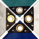 Clúdach PVC Tromshaothair 650 g/m² - Uiscedhíonach & Frithsheasmhach