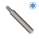 Torx T25 Giota, 75mm, S2 Cruach Ceann Torx