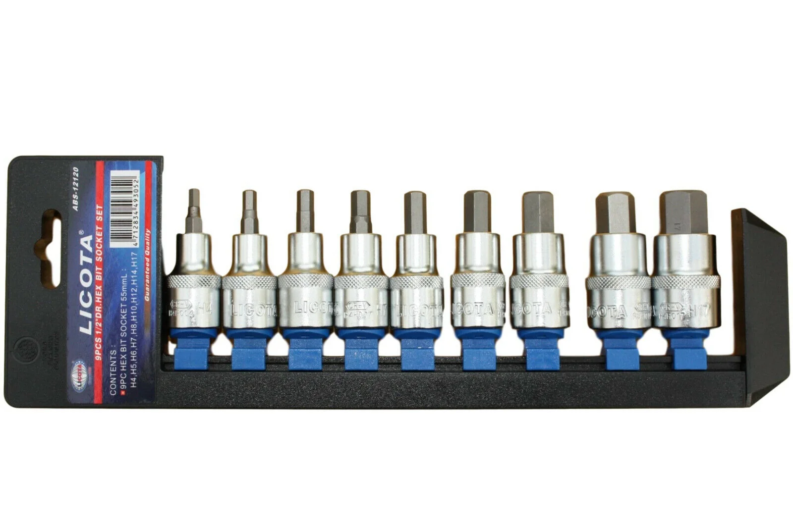 "Sraith Soicéad Heicsidheachúlach Inmheánach, 9 bpíosa, H4-H17, 1/2 orlach image"