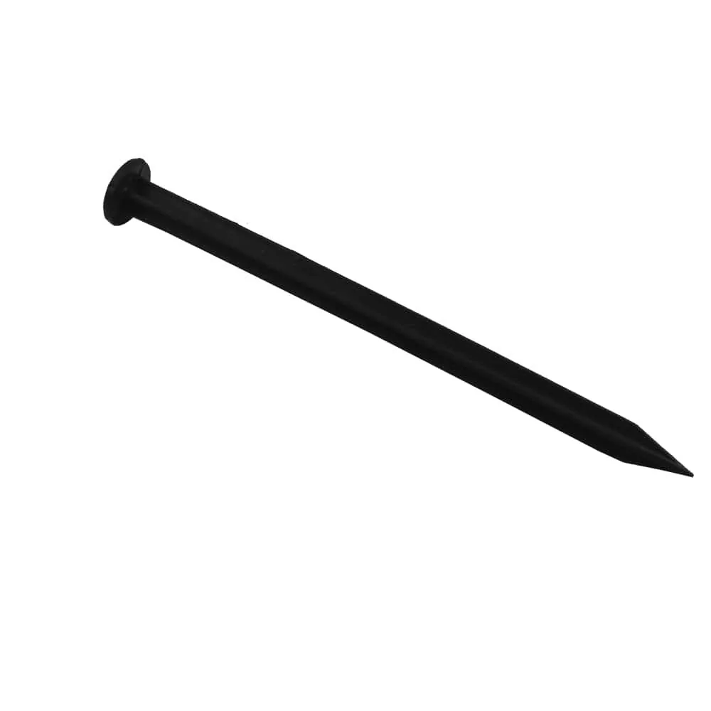 "Ingne Socraithe 20cm Dubh le haghaidh Imeall Féir agus Gríl image"