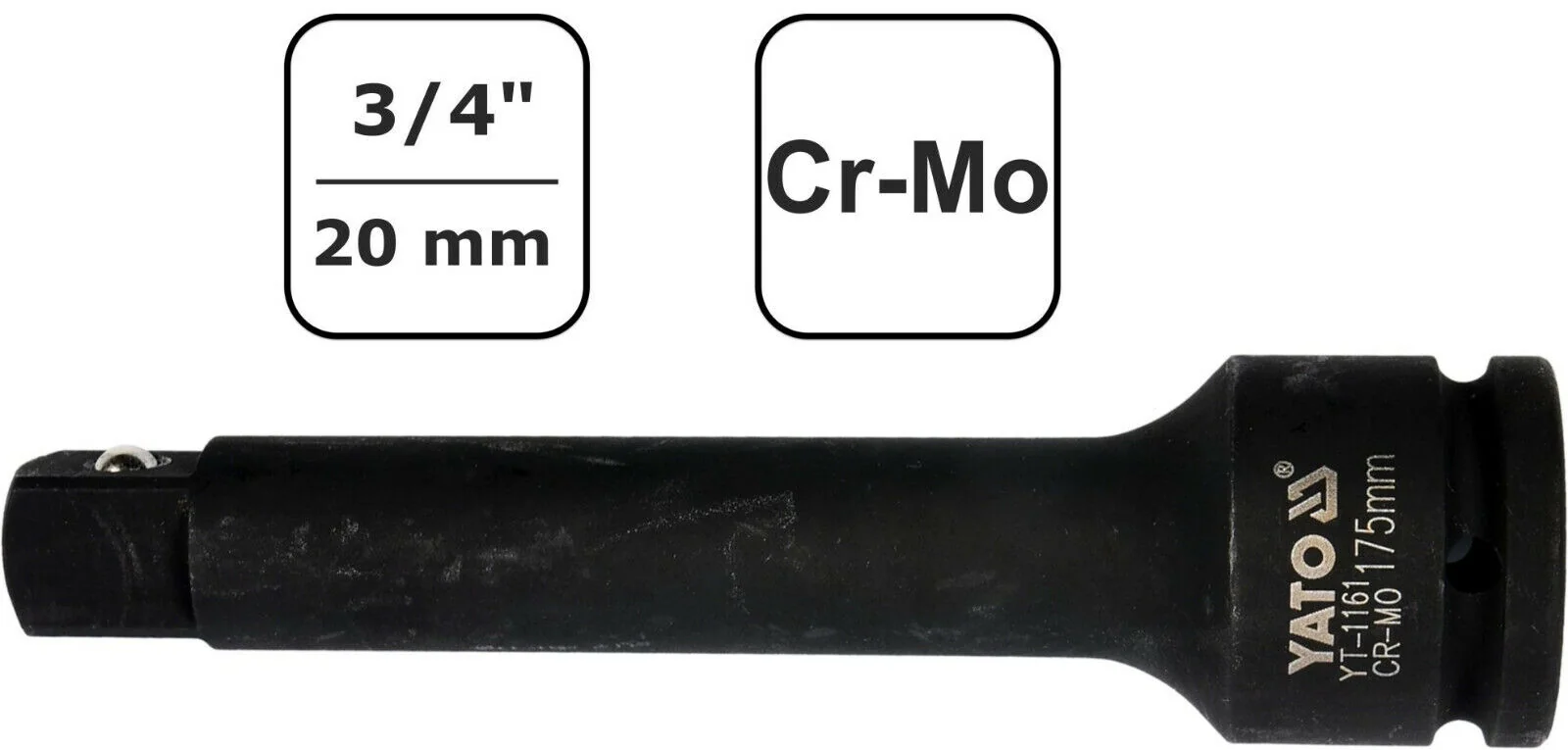 "Síneadh Soicéad Tionchair 3/4, 175mm, Cr-Mo, Schlagschrauber image"
