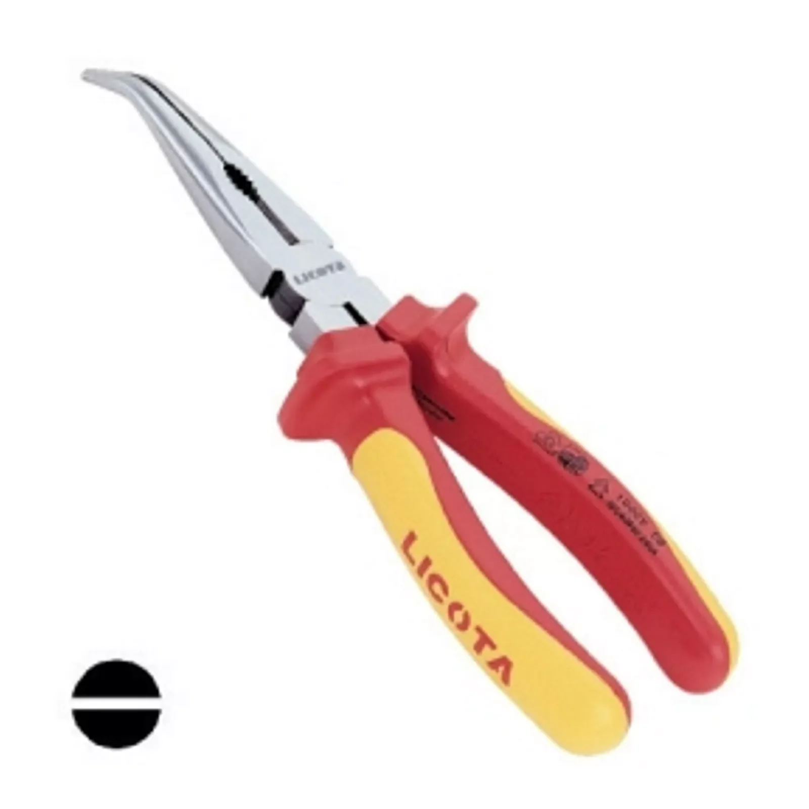 "Plier srón snáthaide, Plier VDE, Plier uillinne, 200mm image"