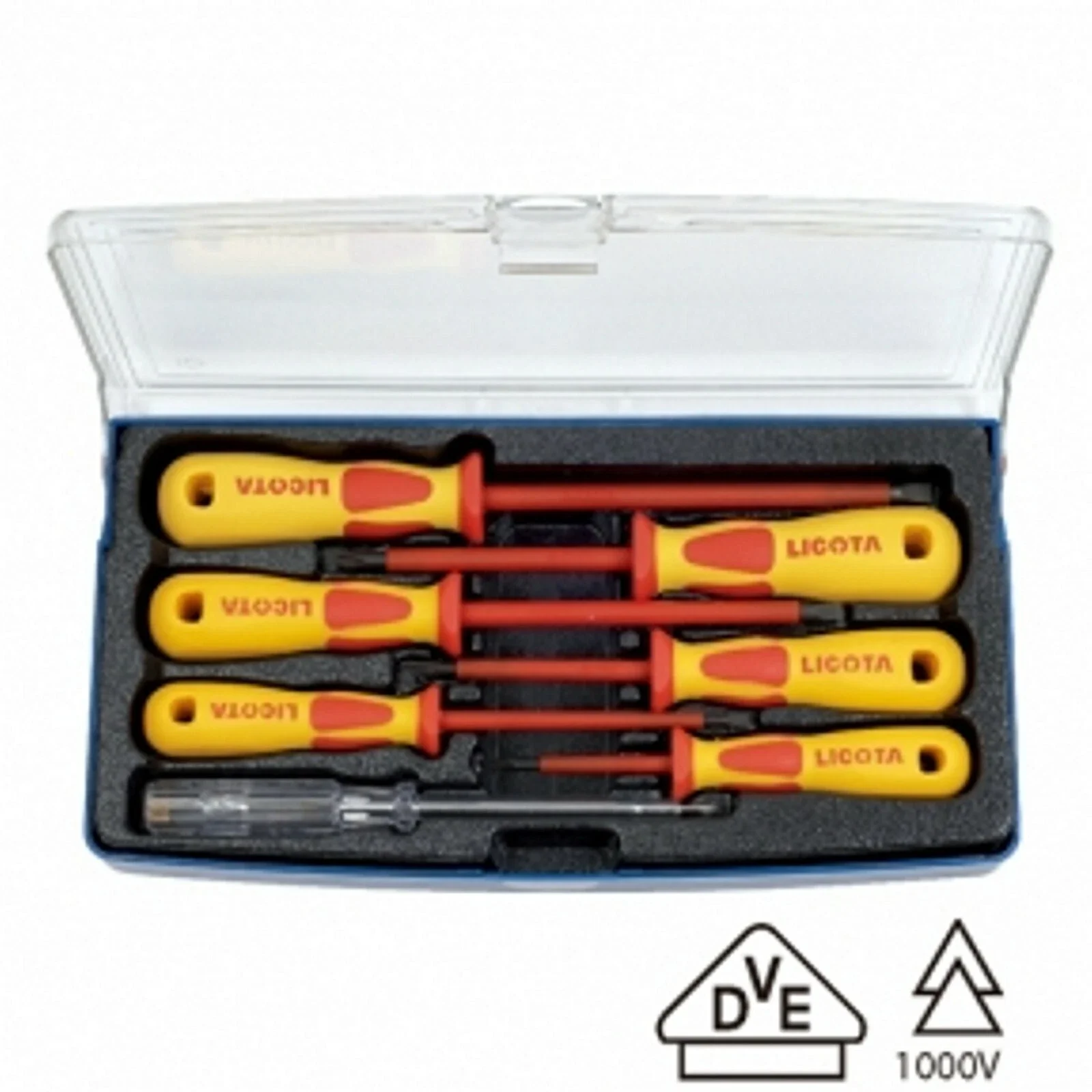 "Trealamh Scriúire Leictreachais Inslithe, VDE 1000V, 7 bpíosa image"