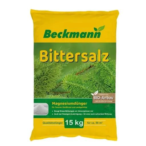 "Salann Searbh 15kg, Sulfáit Mhaignéisiam, Leasachán Buaircíneach image"