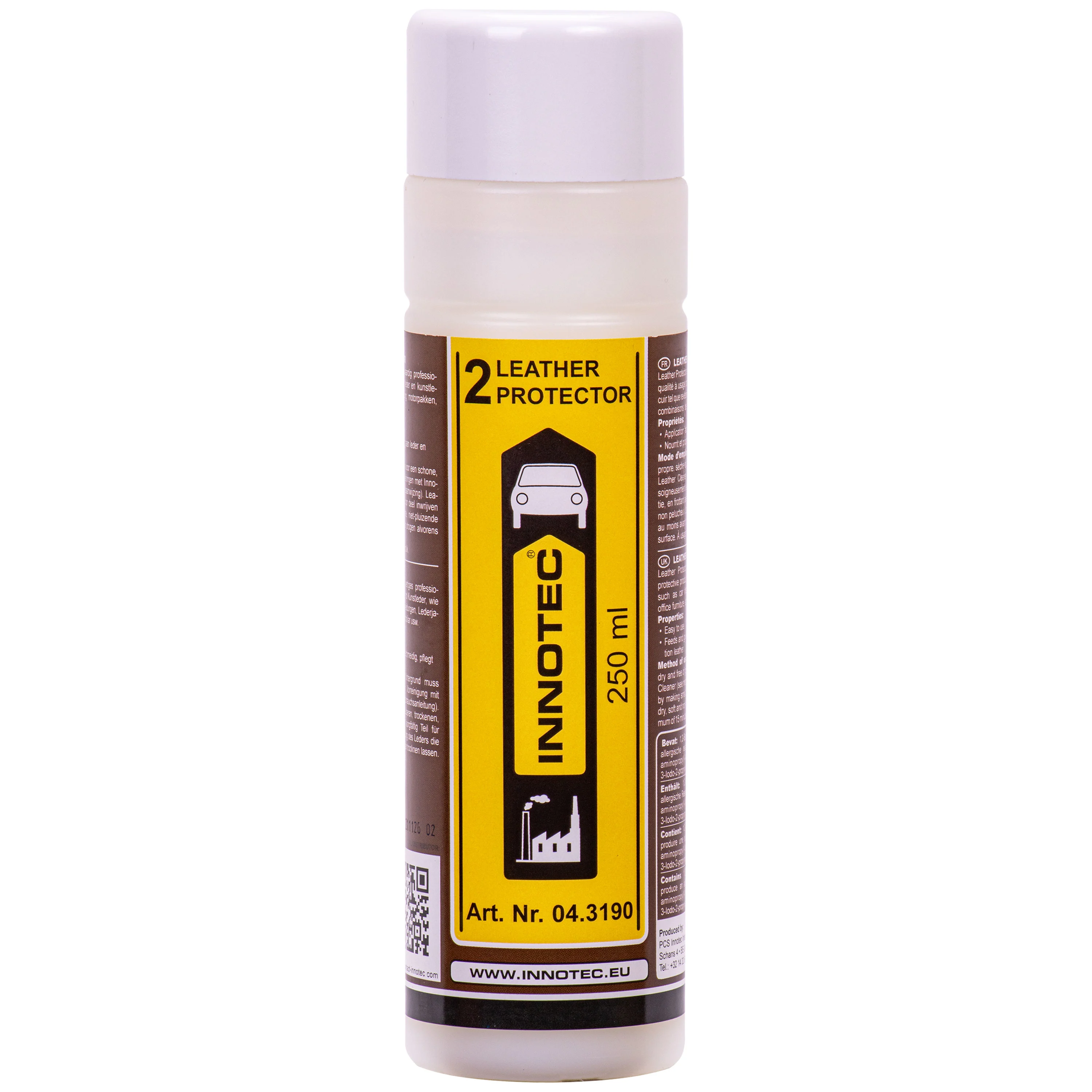 Cosantóir Leathair 250ml, Cúram Leathair, Leathar a Chosaint