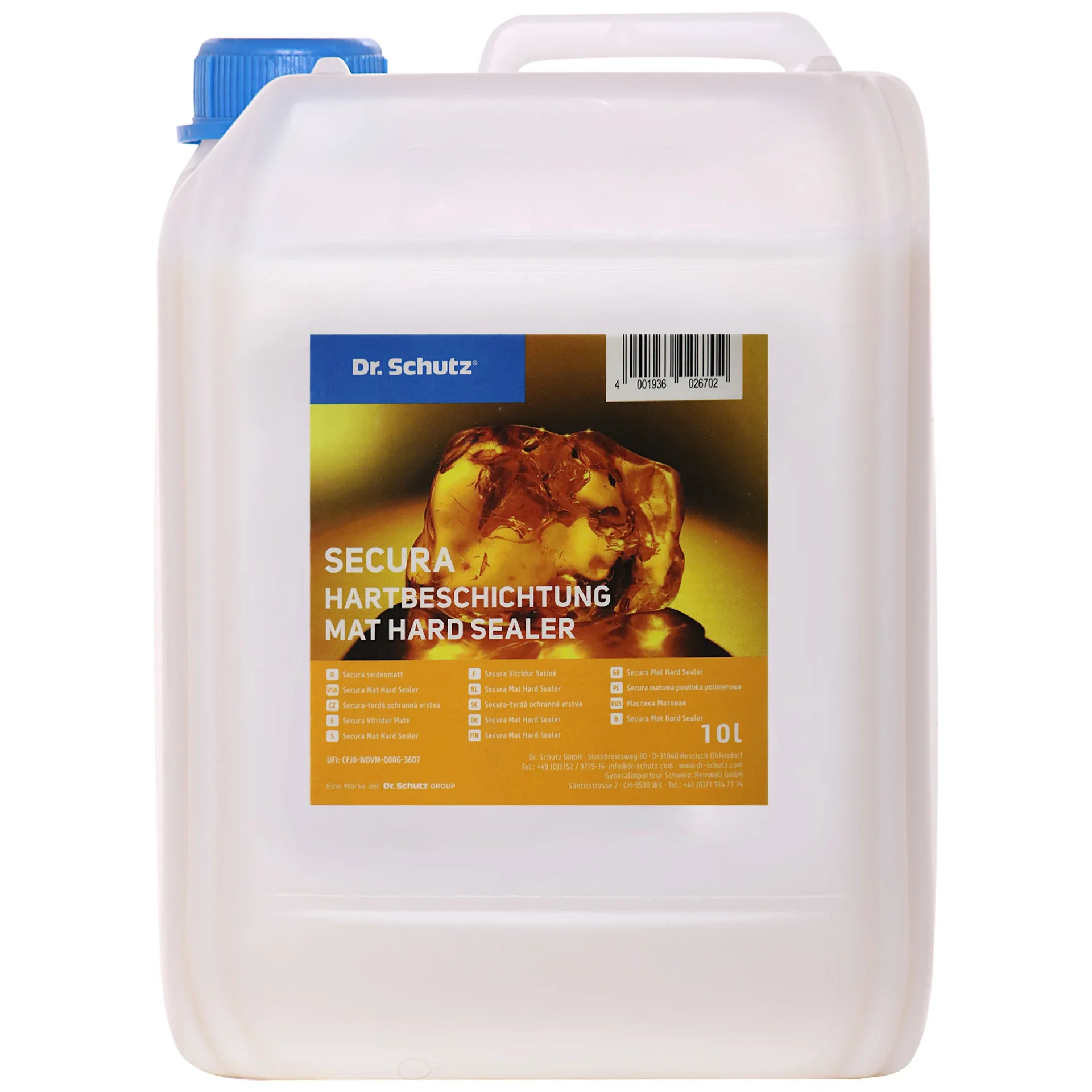 "Séala crua, Séala urláir seidinmatt, 10 Lítear, Críochnú seidinmatt, do 200 m² image"