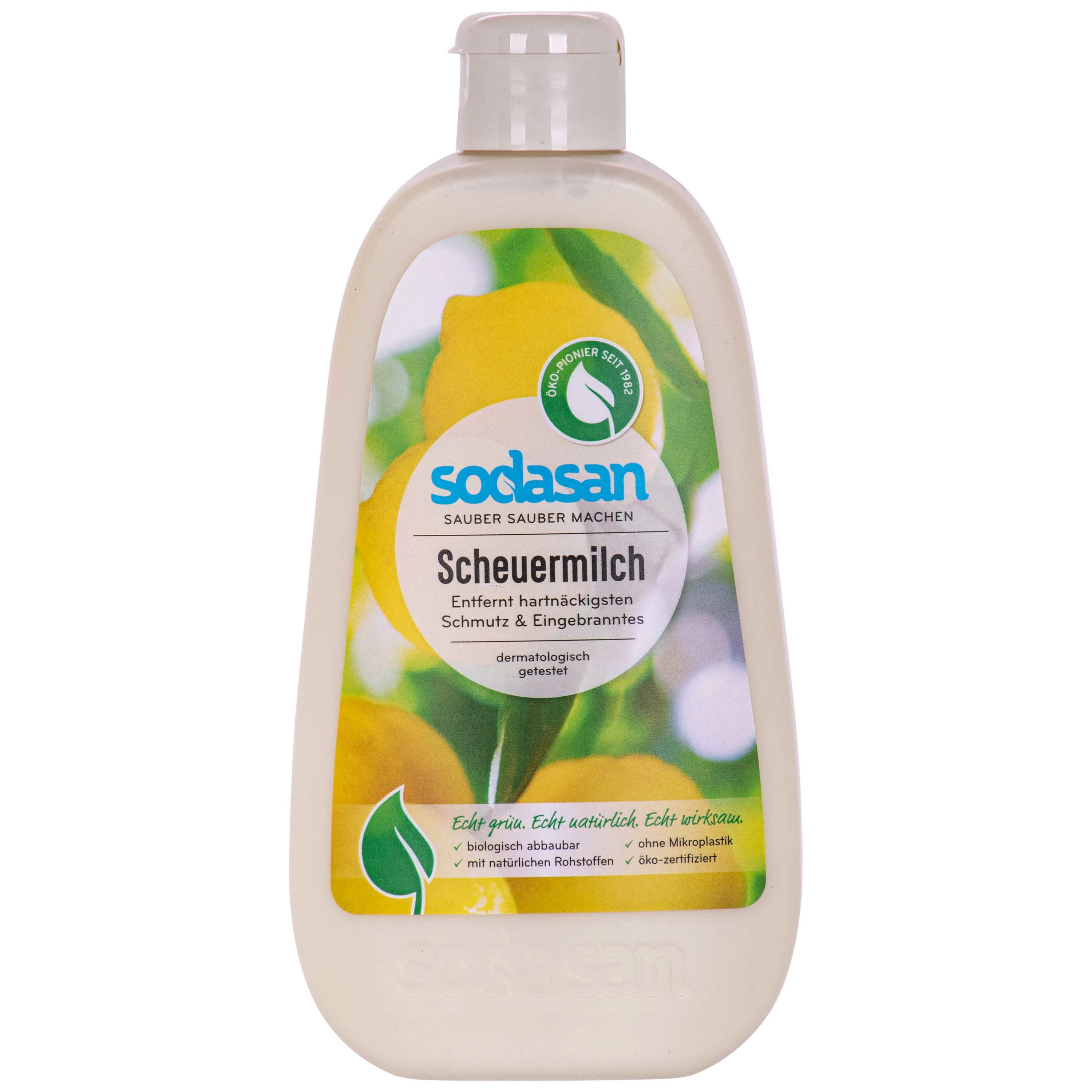Glantóir scríobach, Uachtar glantacháin, Glantach nádúrtha, 500ml