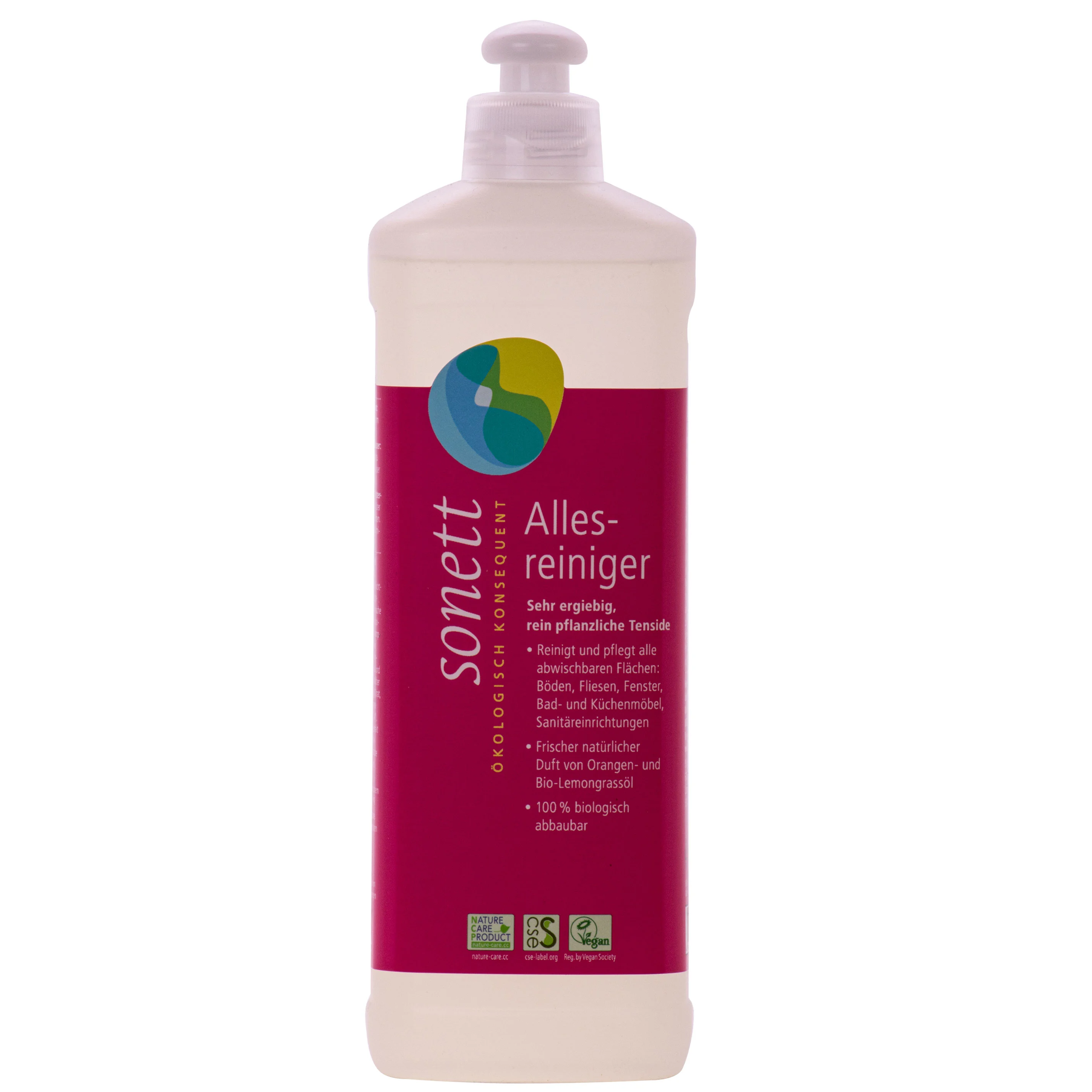 Glanadh uile-chuspóireach 500ml, Glanadh tí, Glanadh nádúrtha