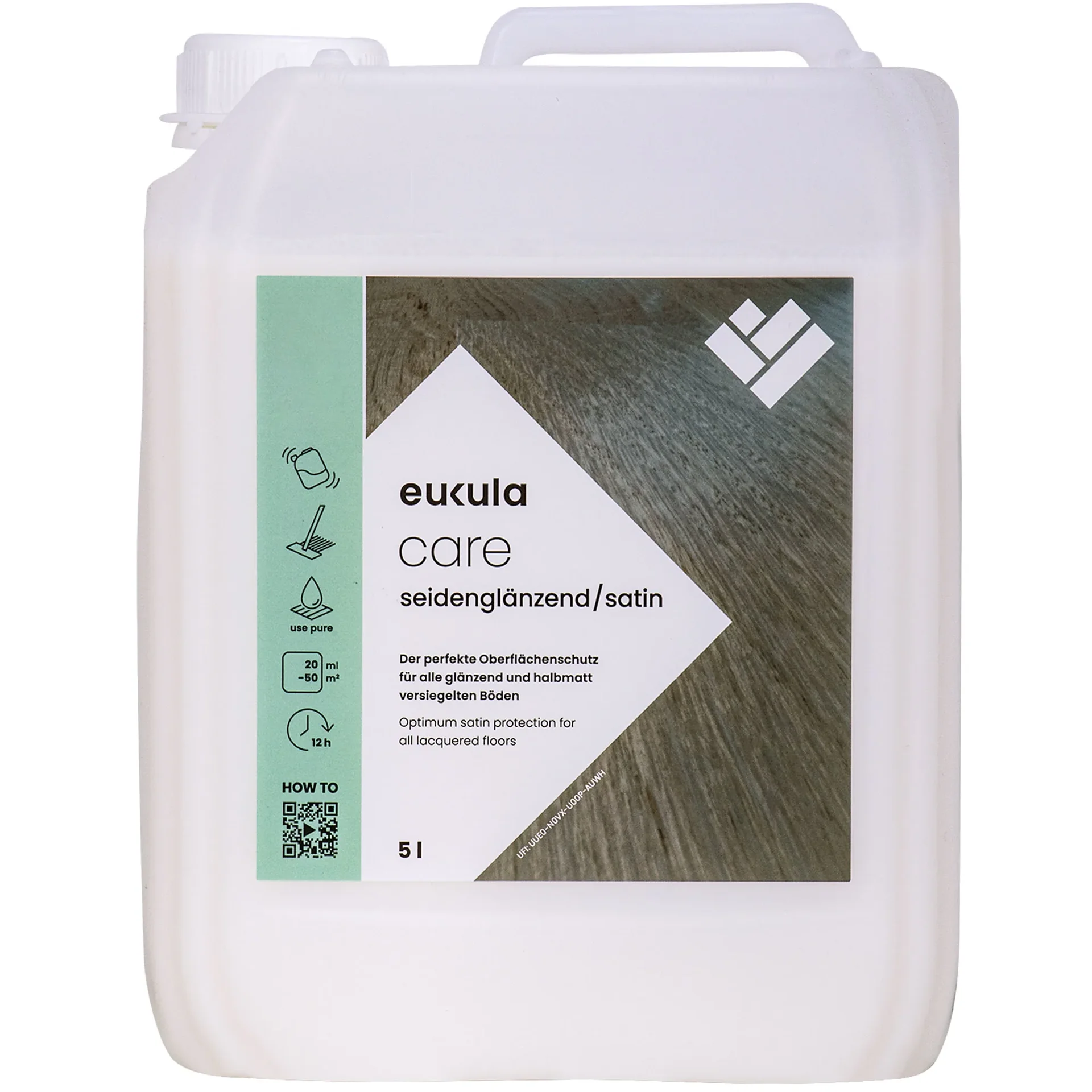 "Cúram adhmaid, Snas adhmaid, Adhmad seidréiseach, 5 Liter image"