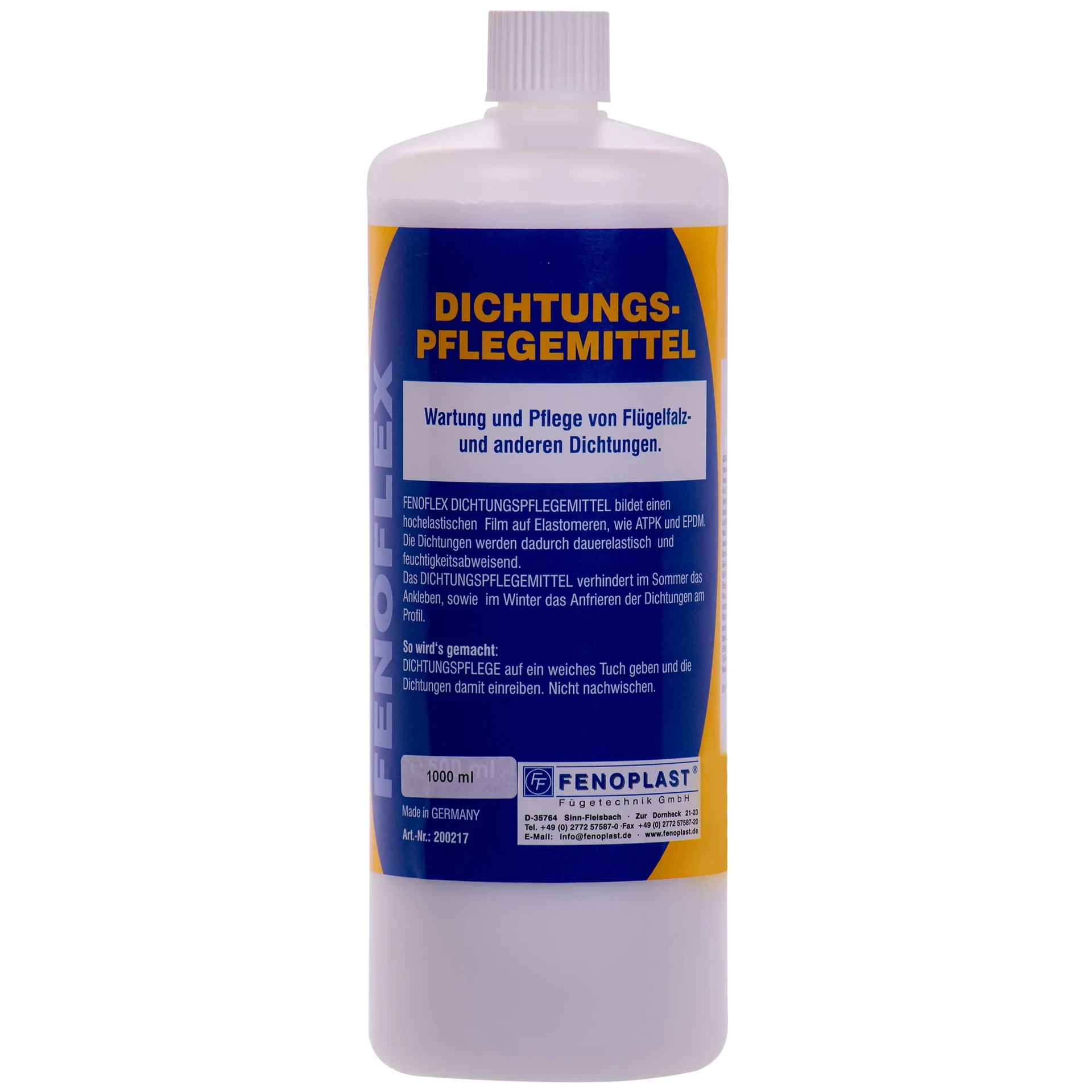 "Séalaithe Rubair, Cúram Séalaithe, Dichtungspflegemittel 1000 ml image"