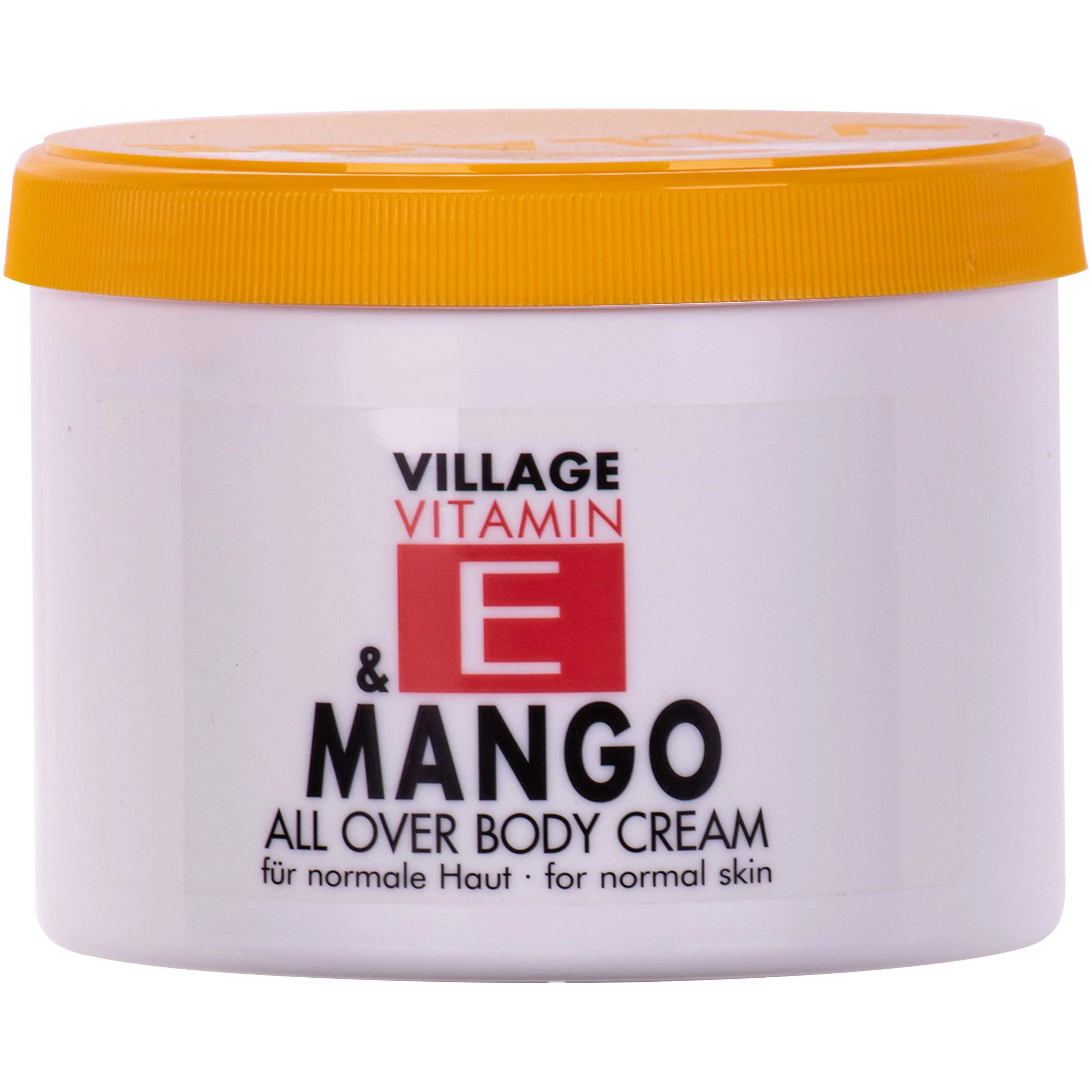 Uachtar coirp mango, Lóis coirp Vitimín E, 500ml Körperlotion