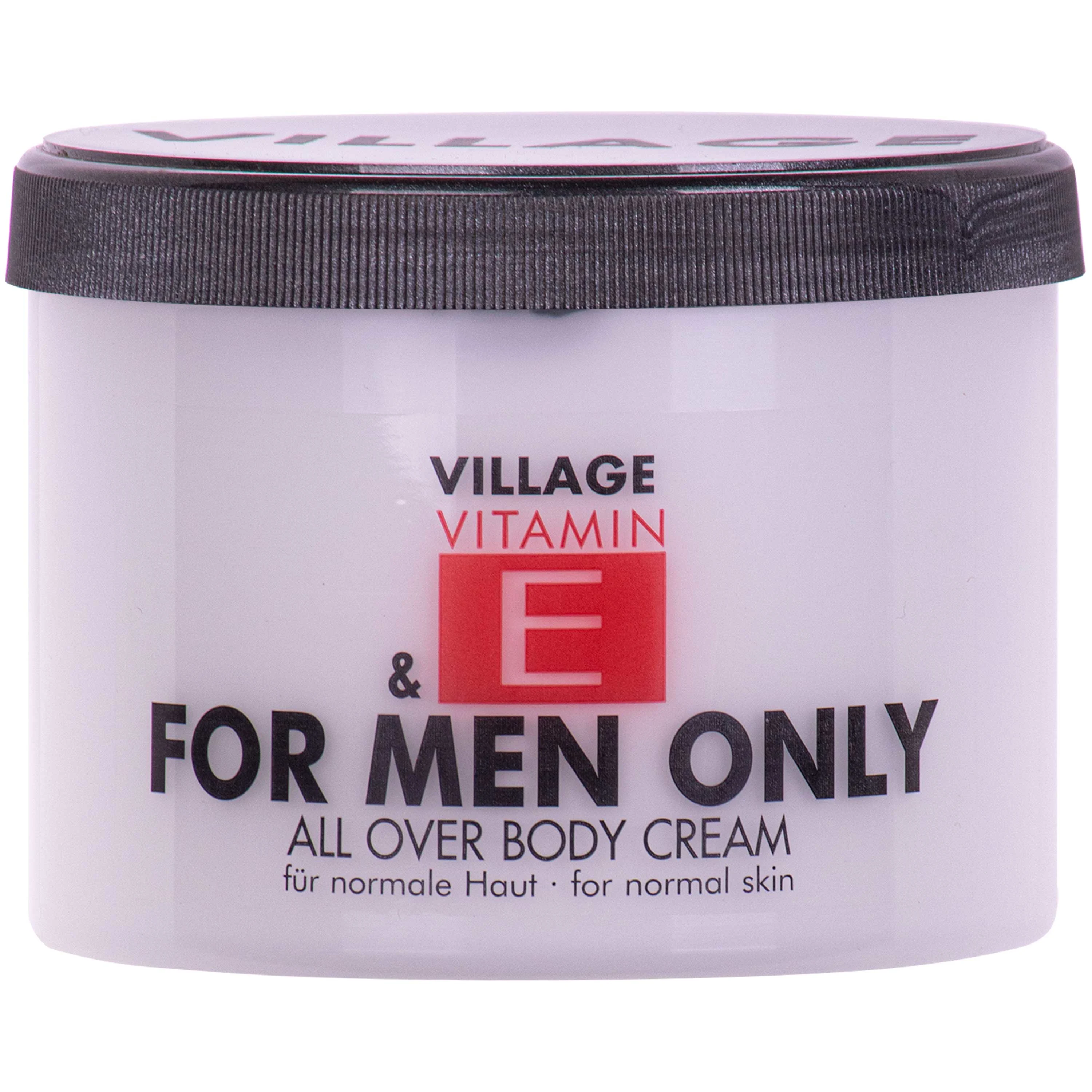 Uachtar coirp Vitimín E, Lóis coirp fir, 500ml, Cúram coirp fir