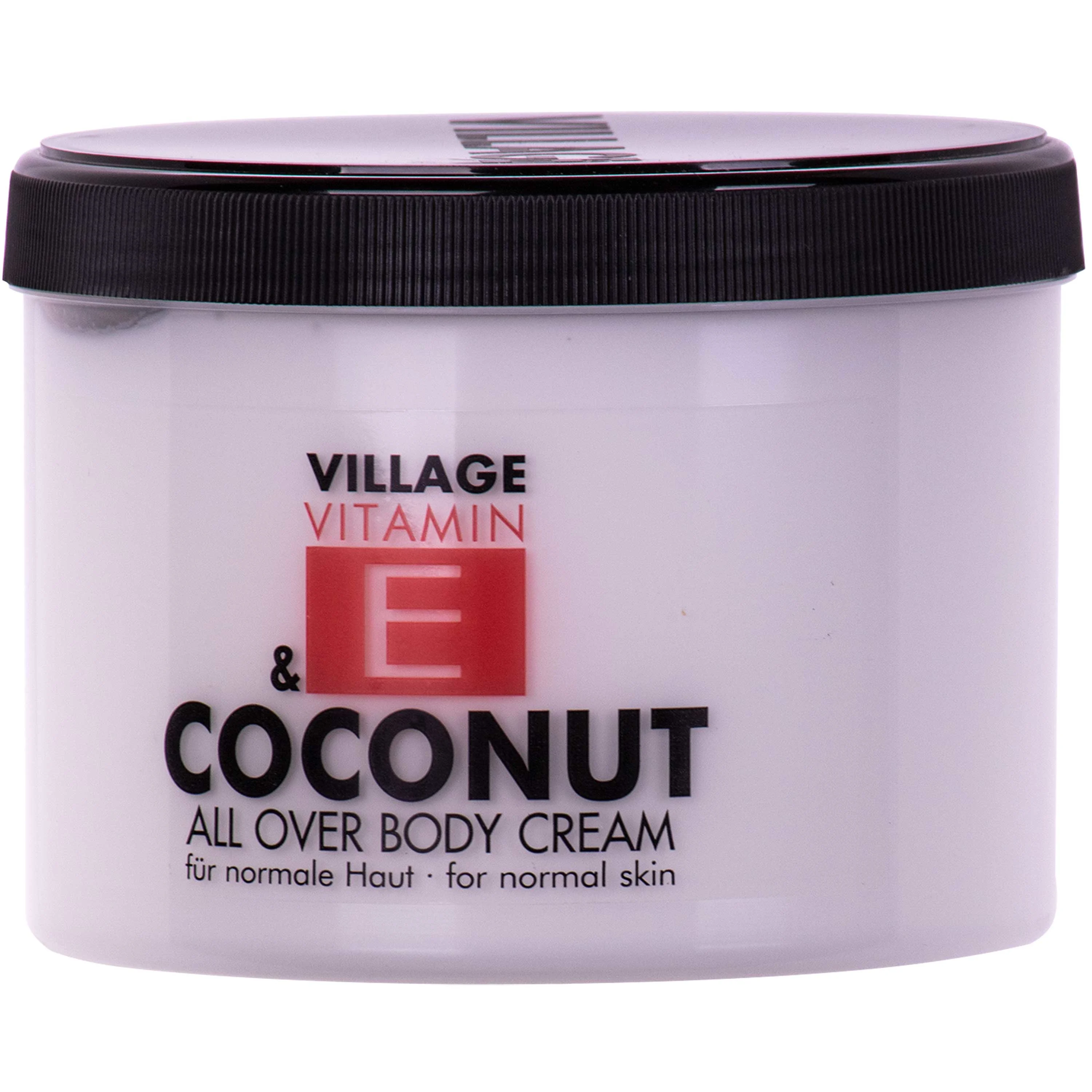 Uachtar coirp, Lóis coirp cnó cócó, 500ml, Uachtar coirp cnó cócó, Vitimín E don chorp