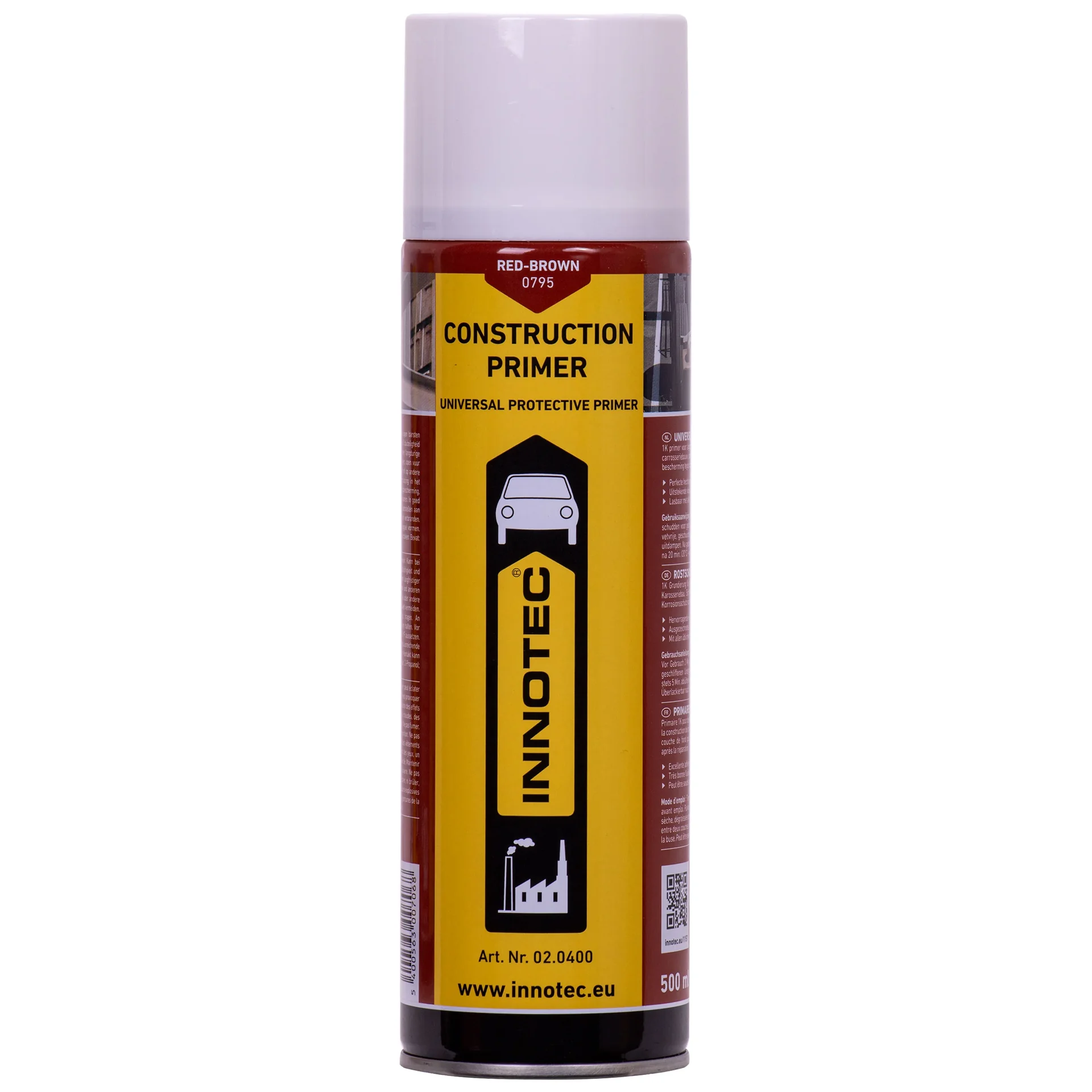 "Primer Tógála 500ml, Primer Foirgníochta, Grundierung rot-braun image"