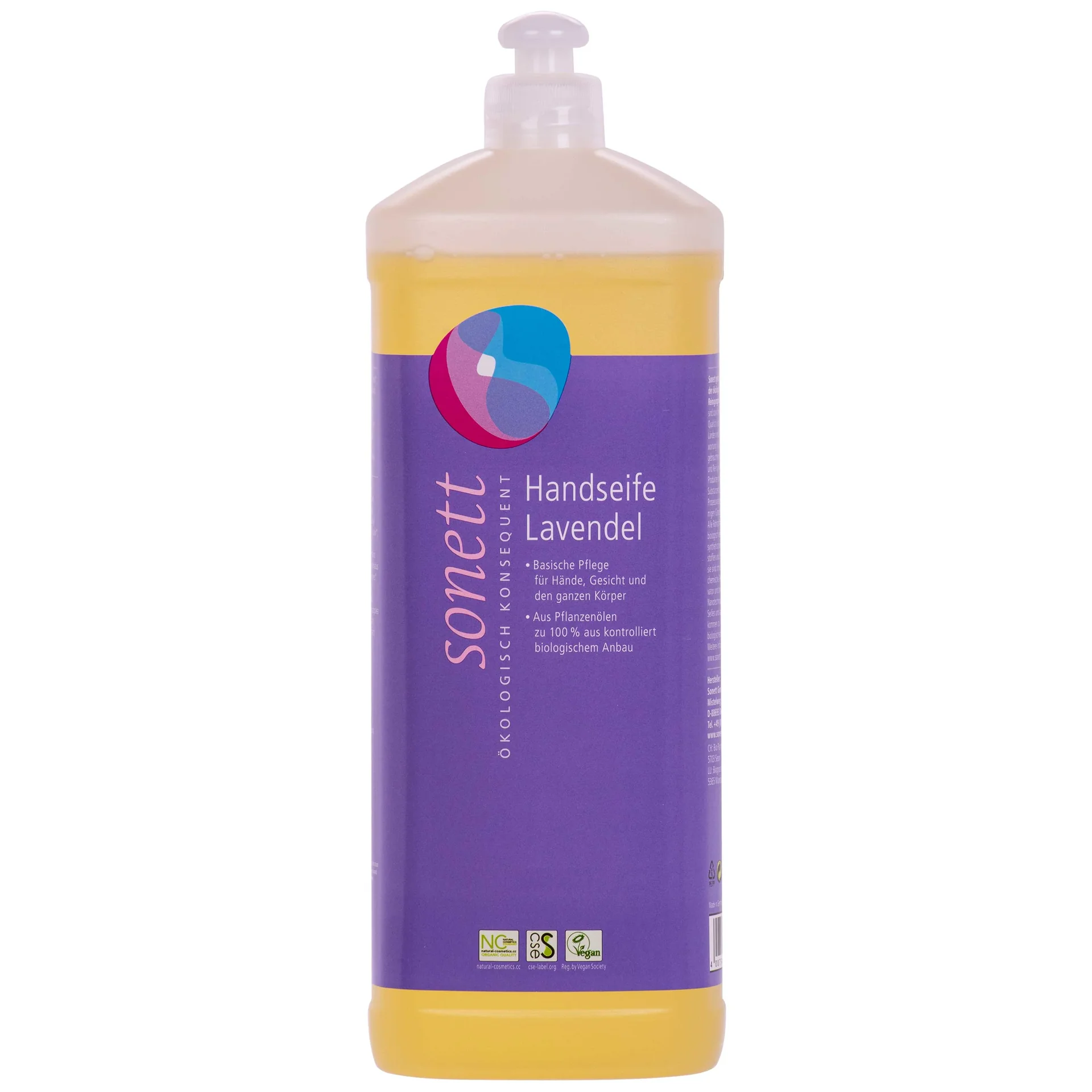 "Gallúnach láimhe lavender 1 Lítear, Athlíon gallúnach láimhe, Gallúnach nádúrtha láimhe image"