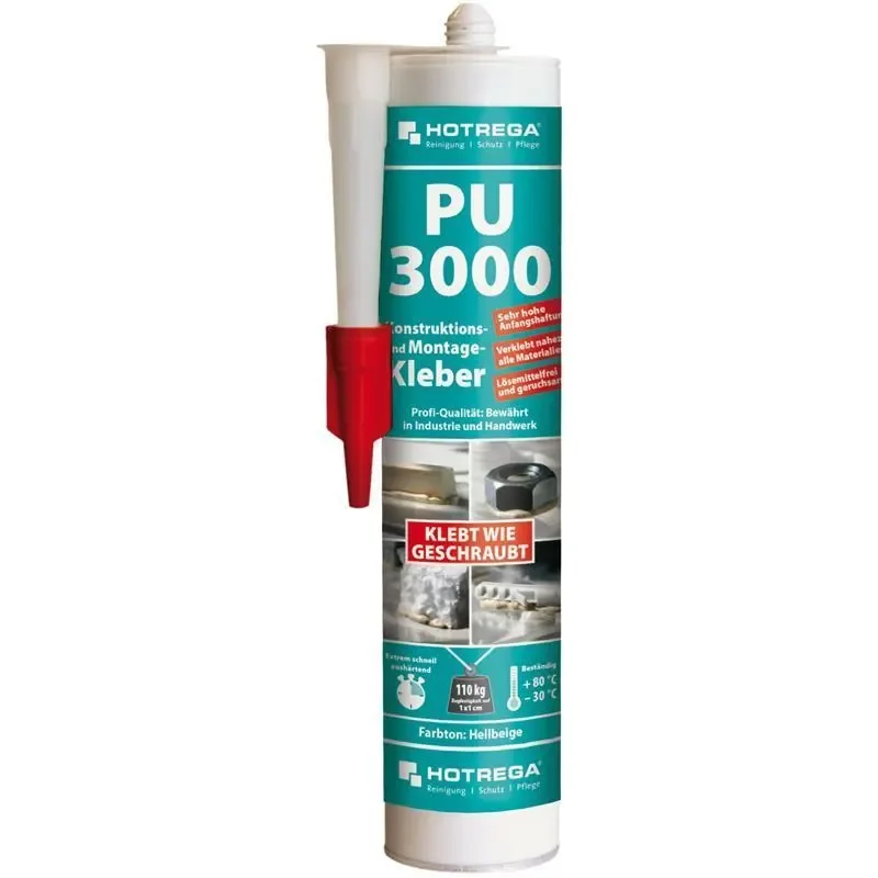 "Gliú tógála, Gliú polúireatán, Gliú gléasta, Gliú láidir, Gliú PU, Gliú struchtúrach, Gliú 310ml image"