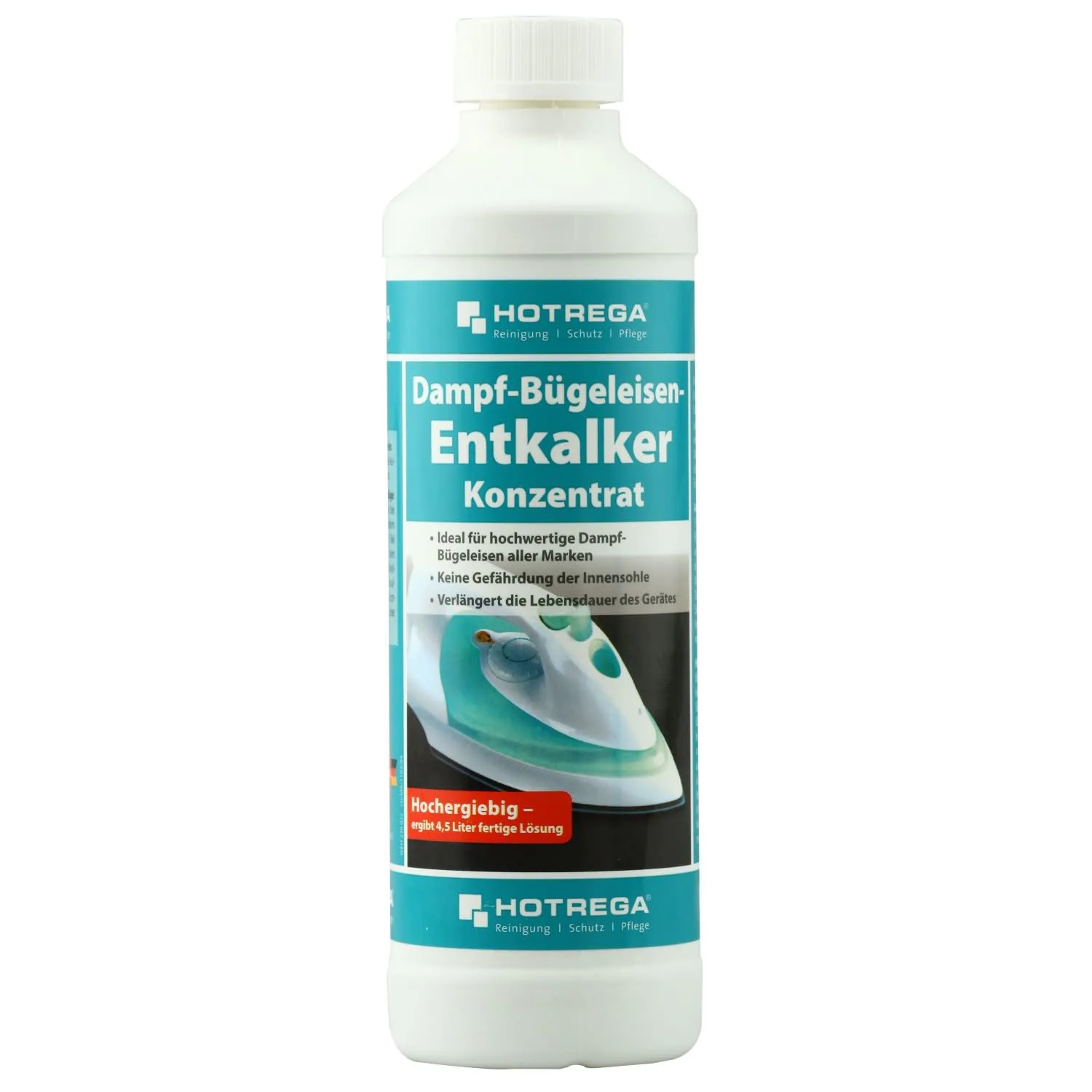 Dílscálaitheoir iarann gaile, 500 ml, Glanadh iarann gaile