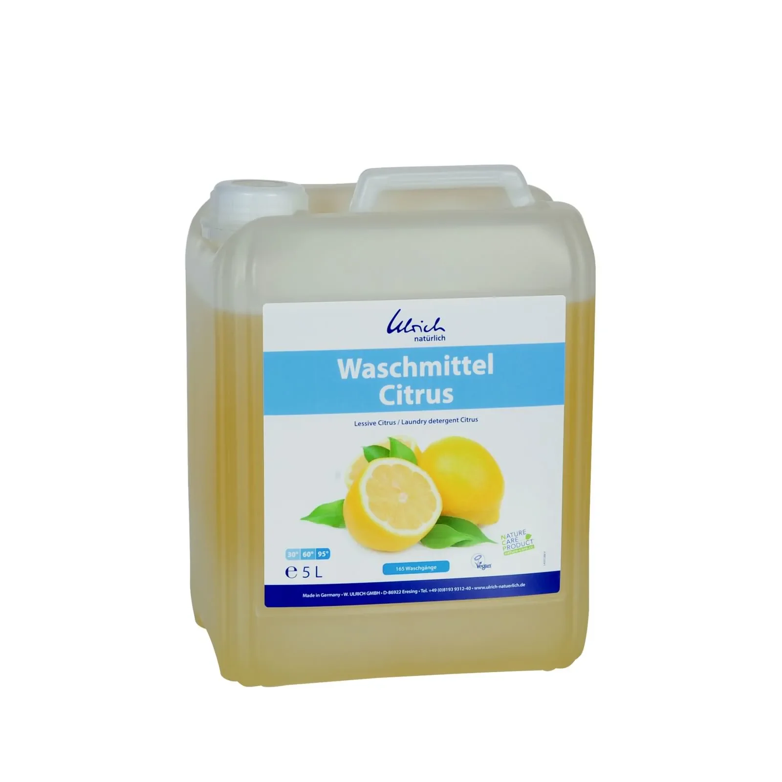 "Glantach níocháin 5 lítear, Glantach níocháin citris, glantach leachtach, NCP-vegan image"