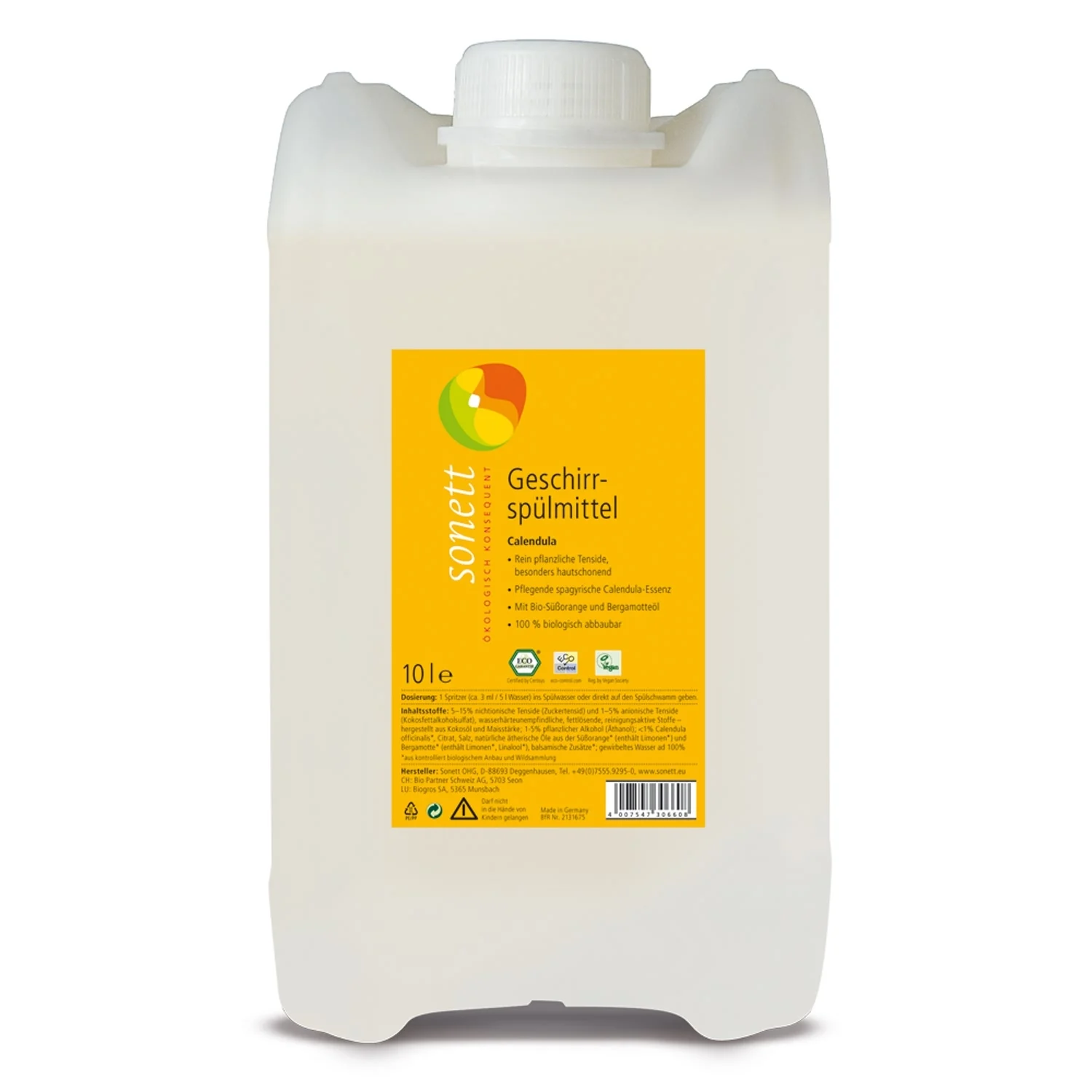 Leacht Níocháin Mias 10 Lítear, Gallúnach Mias, Glanadh Mias Calendula