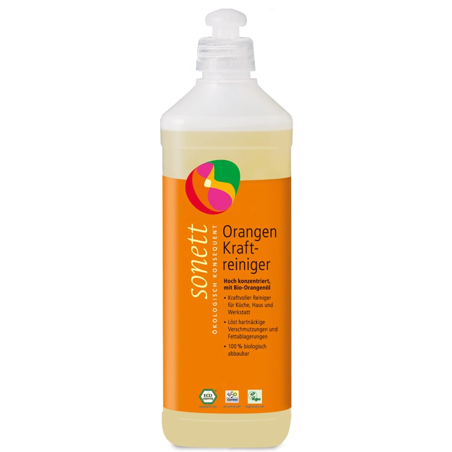 Glanadh cumhachta oráiste 500ml, Glanadh oráiste, Glanadh tí