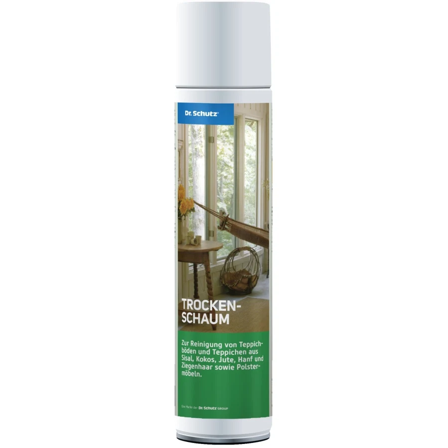 Glantóir cairpéad tirim, Glantóir cairpéad, cúram snáithín nádúrtha, Foam tirim cairpéad, 400ml, Glanadh cairpéad nádúrtha, do 10 m²