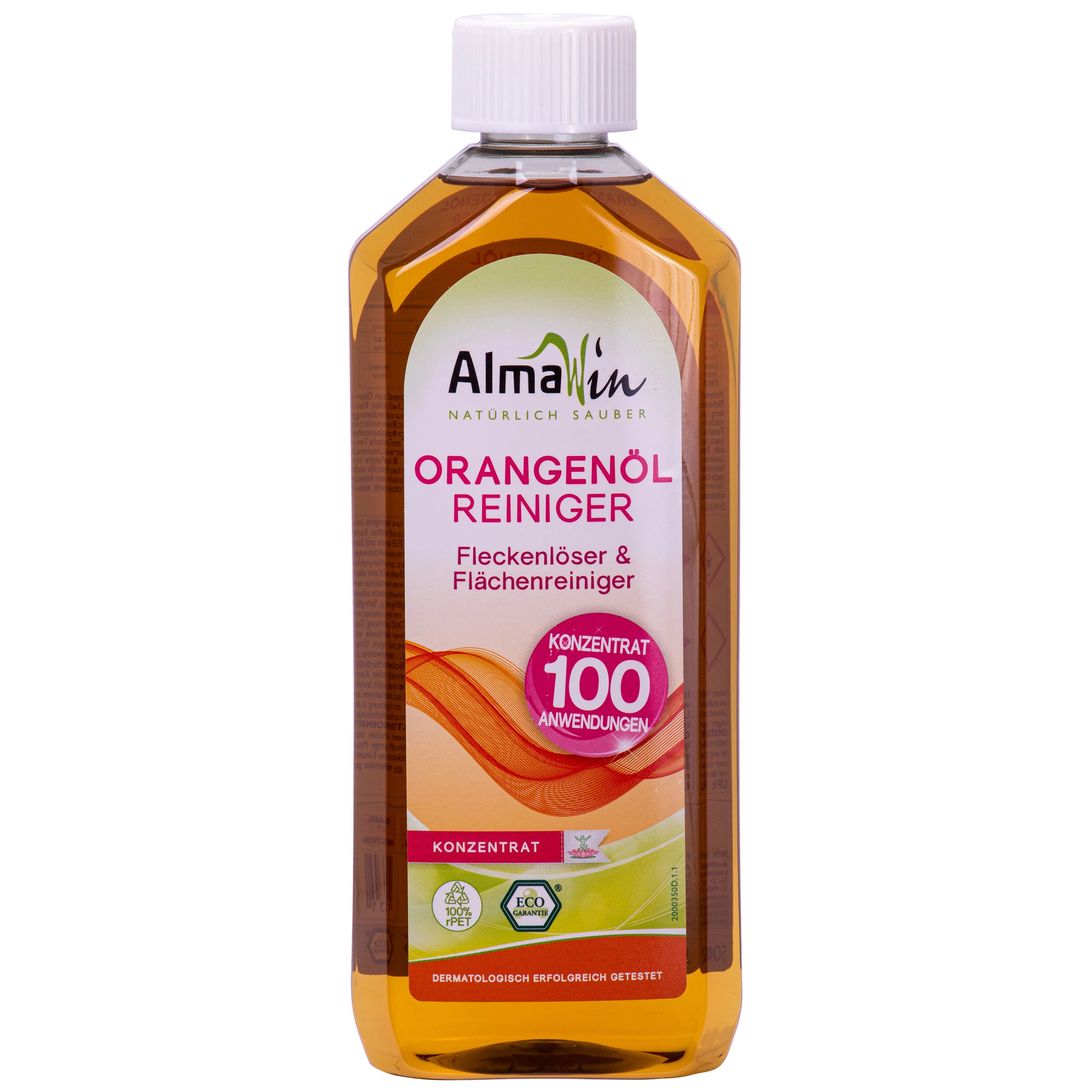 Glanadh tí nádúrtha, Glanadh oráiste, Glanadh tiubhaithe, 500 ml Konzentrat