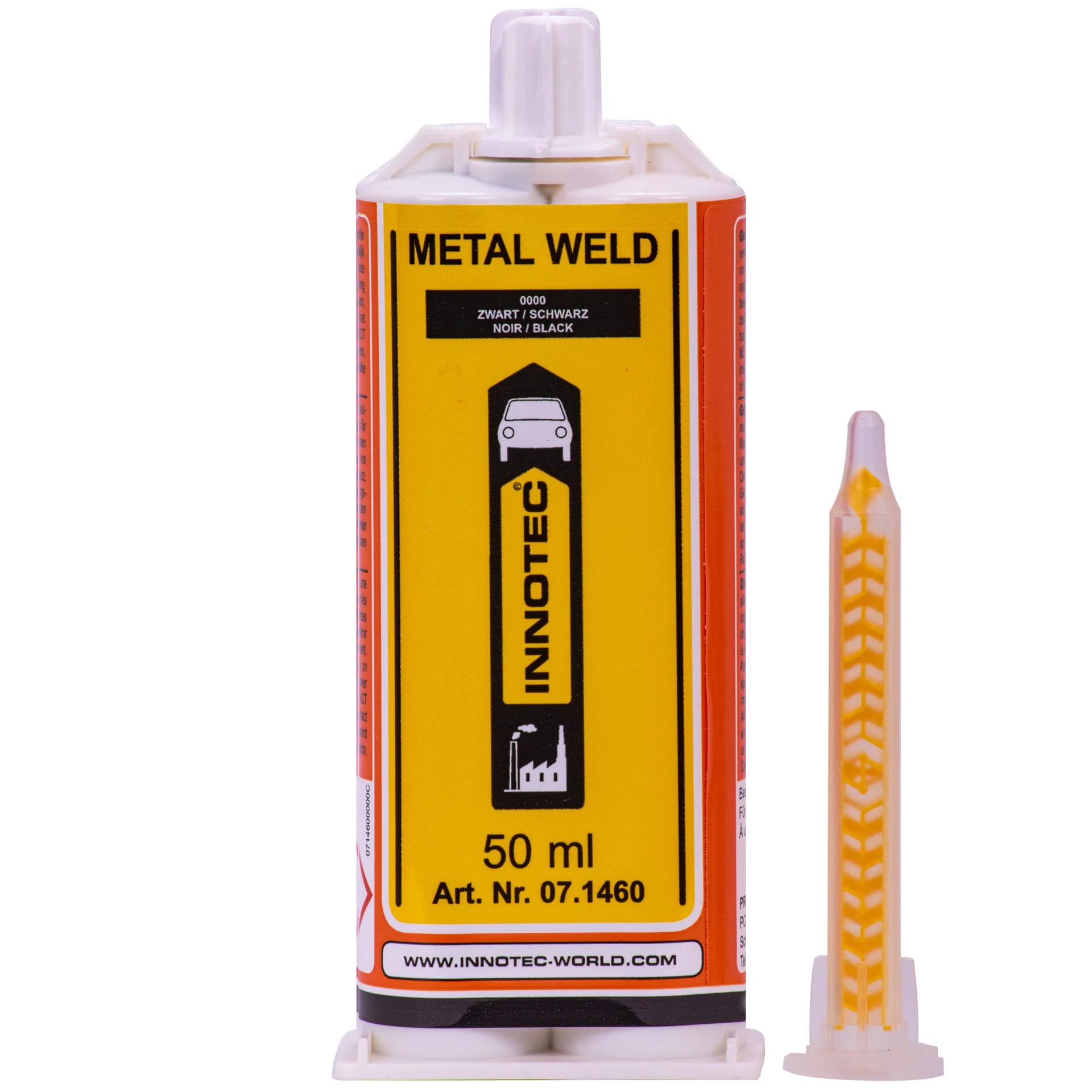 "Gliú miotail, 50ml, Greamachán miotail 2K, deisiú miotail image"