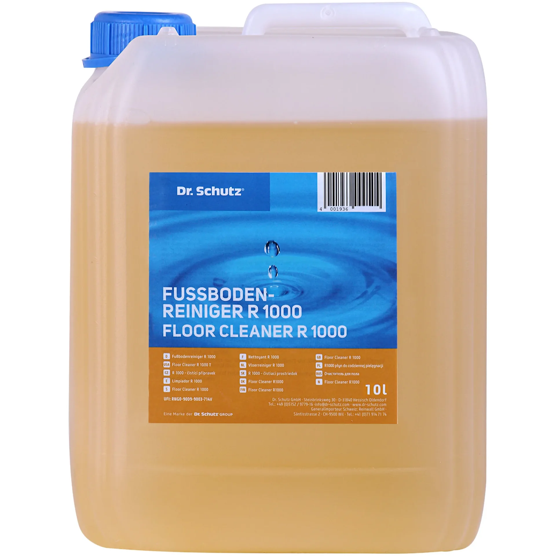 "Glanadh urláir 10 lítear, le haghaidh 10000m², Glanadh urláir gairmiúil image"