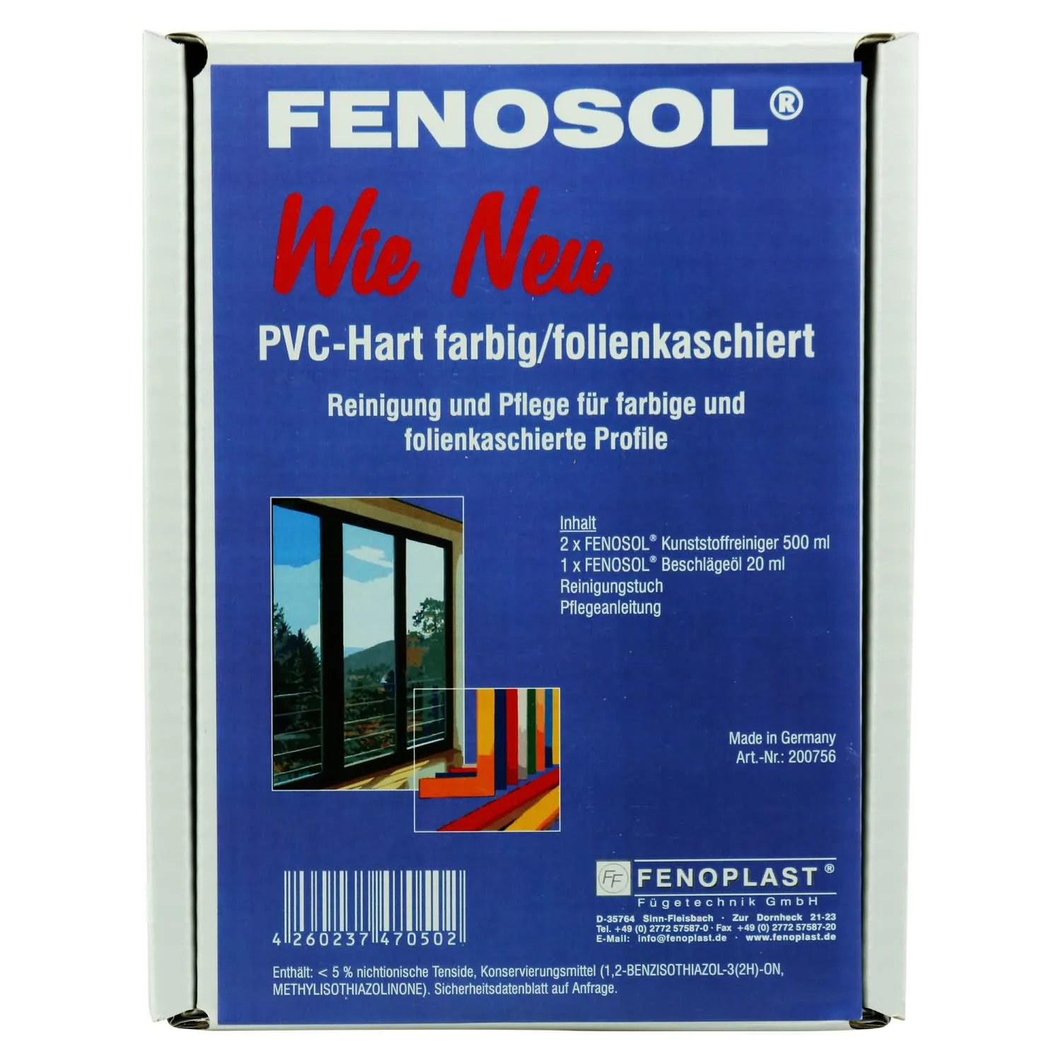 Feisteáin cúraim fuinneog PVC, Glanadh fuinneog PVC, Cúram fuinneog daite