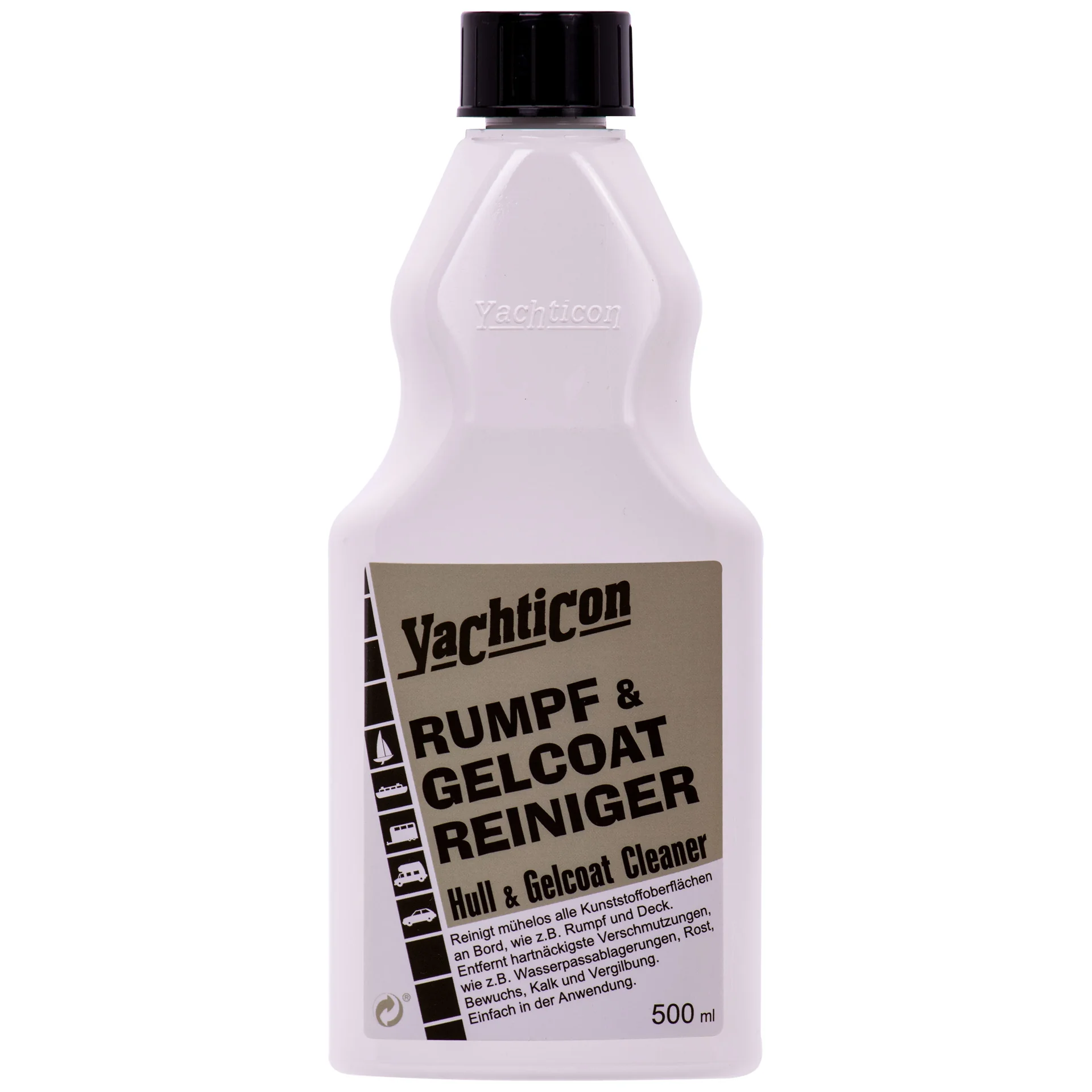 "Glanadh Rúda agus Gelcoat, Glanadh Rúda Bád, Glanadh Gelcoat, 500ml image"