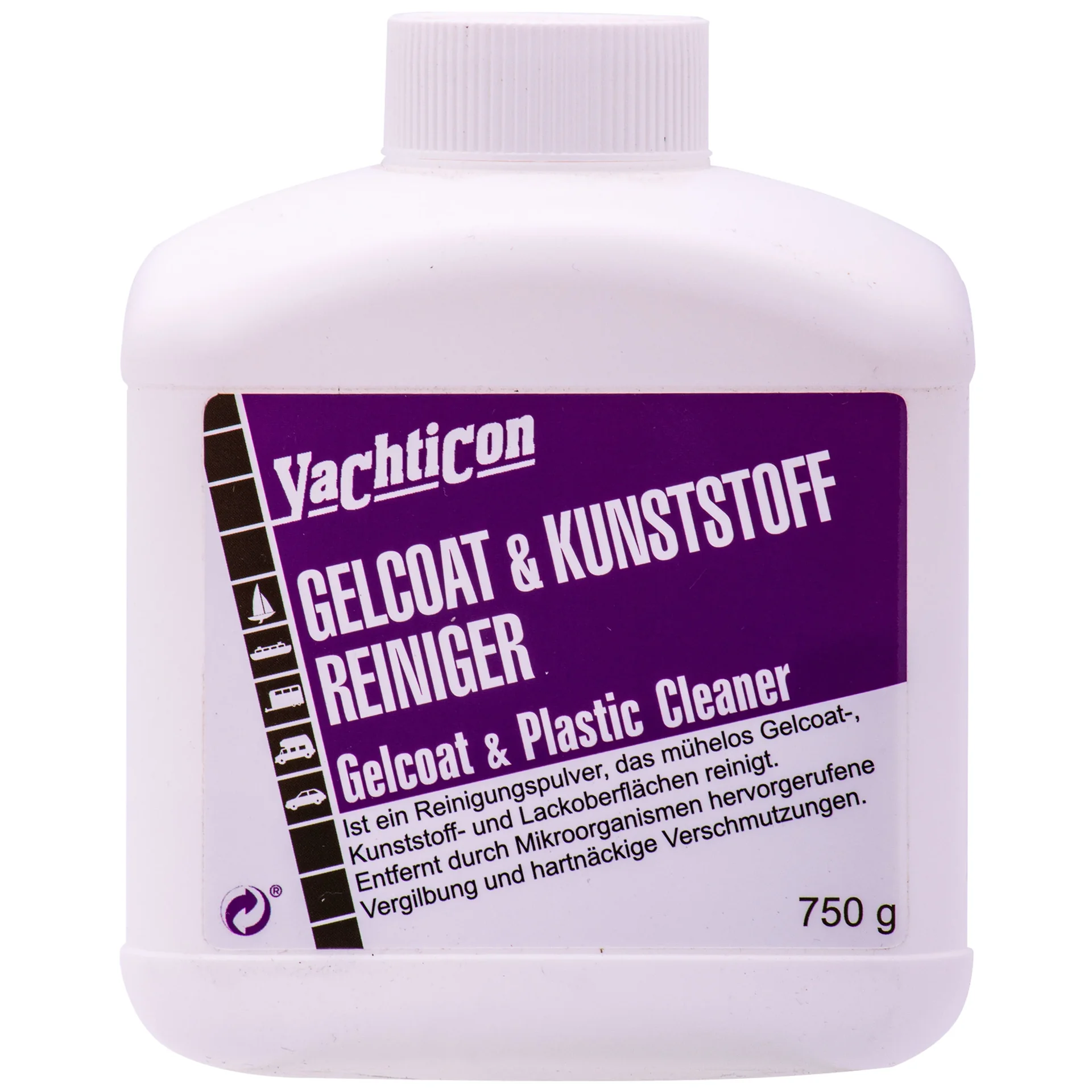 "Glanadh gealchóta, Glantach púdar gealchóta 750g, Glanadh báid image"